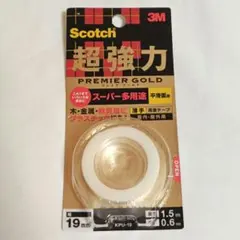 3M Scotch 超強力両面テープ プレミアゴールド スーパー多用途 平滑面用のサムネイル