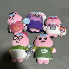 ✨新品✨しまむら おぱんちゅうさぎ マスコットチャーム5点セット