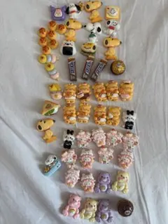 可愛いデコレーションパーツセット　53個