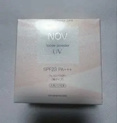 NOV ノブ ルースパウダー UV 色がつかない透明タイプのサムネイル