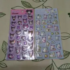 サンリオ クロミ ポチャッコ ぷくっとシール