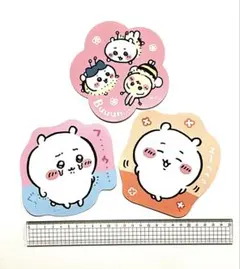 ちいかわビッグステッカー ちいかわハチワレうさぎ 3枚セット