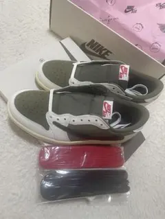 Travis Scott Jordan 1 Low Reverse Olive