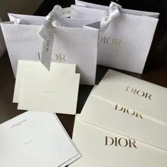 DIOR ショッパー、メッセージカード等7点セット