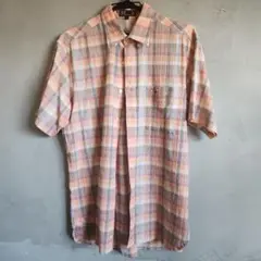 お買得❗️新品【DAKS GOLF】ダックスゴルフ　メンズ半袖シャツ(L)日本製 お買得❗️新品【DAKS GOLF】ダックスゴルフ メンズ半袖シャツ(L