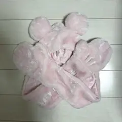 ミニー ファンキャップマフラー ピンク お値下げ⭕️