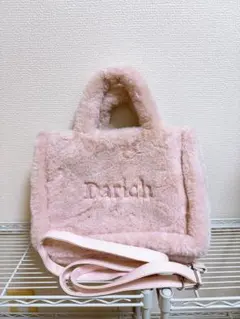 Darich ファーバッグ ピンク
