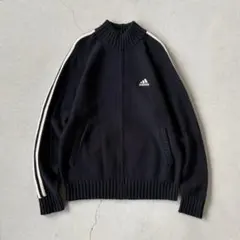 00s old adidas アディダス ウールドライバーズニット アイボリーL 