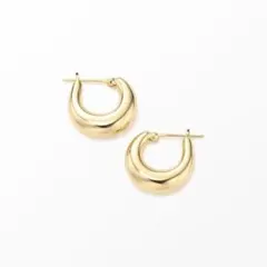 美品】POLENE Éole ピアス スリムクレオールフープ 24K - メルカリ