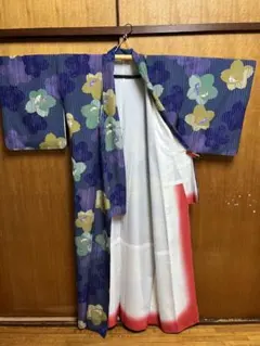 洗える着物　あわせ