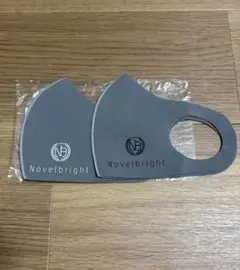 Novelbright マスク グレー 2枚セットのサムネイル