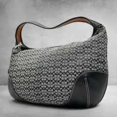 COACH Ergo Hobo Signature Bag y2k Black