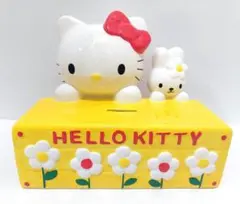 レトロ　サンリオ　ハローキティ　うさぎ 陶器　貯金箱　XLのサムネイル