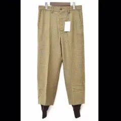 MISTERGENTLEMAN リブレイヤードウールパンツ スラックスのサムネイル