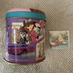 ディズニーランド お土産 ズートピア 空き缶 シール ※クッキーなし