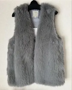B:MING by BEAMS フェイク ファー ベスト M