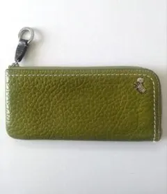 PELLE BORSA レザー長財布 L字ファスナー グリーンのサムネイル