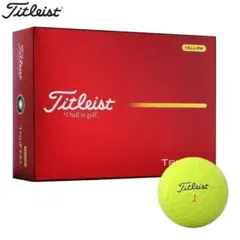新品 TITLEIST タイトリスト TRUFEEL イエロー 1ダースのサムネイル
