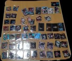 鬼滅の刃 55点 キャラクターカード シール 詰め合わせセット