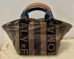 FENDI フェンディ ペカン柄 ヴィンテージトートバッグ