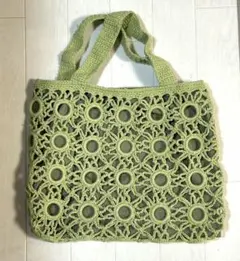 モチーフ編み ニットバック⑧