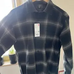 ユニクロ　UNIQLO フランネルチェックシャツ