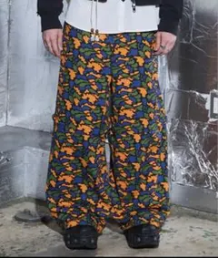 【a2o】デジカルカモバギージップパンツ