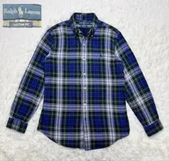 ラルフローレン ボタンダウン チェックシャツ M CUSTOM FIT