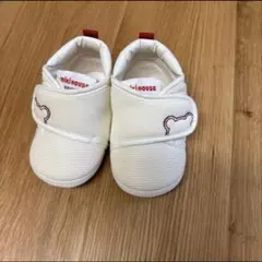 ミキハウス ベビーシューズ ホワイト 12センチ