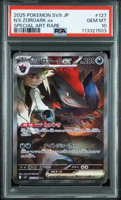 2026年最新】Nのゾロアーク SAR psa10の人気アイテム - メルカリ