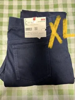 新品ユニクロ　ウルトラストレッチデニムレギンスパンツ XLサイズ