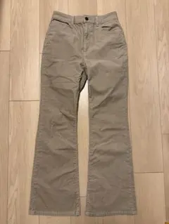 GU コーデュロイフレアパンツRS(丈標準72～76cm)