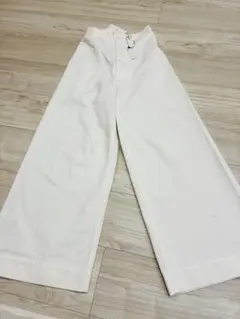 新品タグ付　TEN× RonHerman コラボ　ホワイトデニム　バギーXS