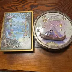 TDRお菓子缶セット　ファンタジースプリングス空き缶