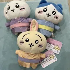 【匿名配送】ちいかわ　浴衣ぬいぐるみ　セット　まとめ売り