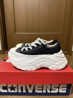 Converse All Star 厚底スニーカー ブラック