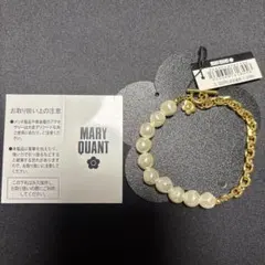 MARYQUANT マリークワント パールブレスレット　※新品•未使用※