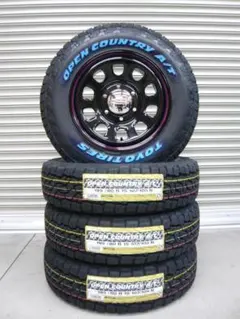 送料込☆TOYOオープンカントリーA/TⅢ☆195/80R15LT☆ハイエース等のサムネイル
