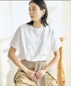 タグ付き新品未使用　green label relaxing Tシャツ 白