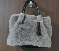 ファー ハンドバッグ　grove