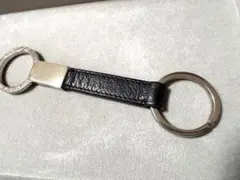BVLGARI キーホルダー キーリング ブラック
