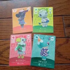 あつ森amiibo　ティーナリアーナティファニー　ペチュニアあつまれどうぶつの森