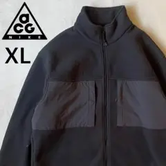 NIKE ACG ナイキ エーシージー XL フリース 黒ブラック ワンポイント