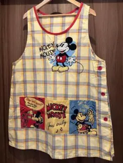 ミッキーマウス エプロン　保育士