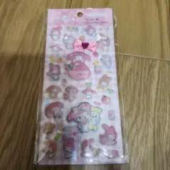My Melody マイメロディーシールセット シュガー風 ぷっくりシール