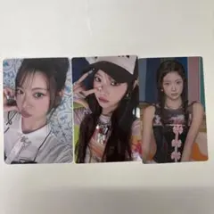 LE SSERAFIM different ウンチェ　トレカセット