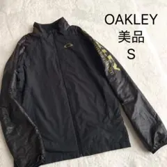 美品★オークリー★ナイロンジャケット★ウィンドブレーカー★ブラック★S
