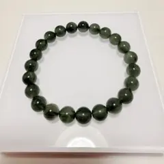 最高品質 グリーントルマリン ブレスレット 10mm 内径16cm 鑑別書付き