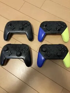 Nintendo Switch プロコン 純正 4個セット ジャンク有