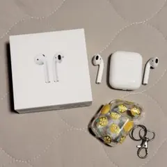 AirPods（第2世代）充電ケース付き｜美品・AppleCareあり